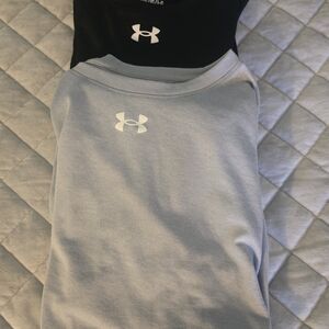 Under Armour Crewneck Sweatshirt - Light Blue & Black